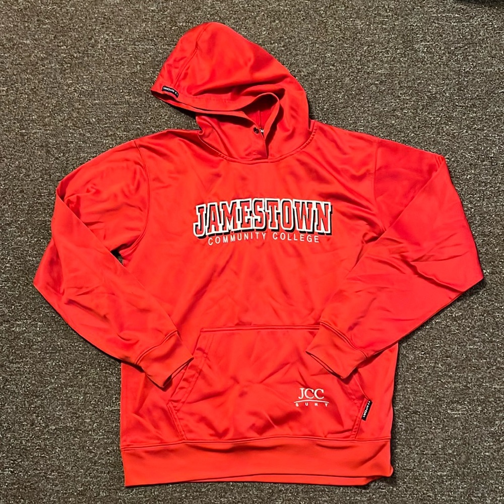 Red hoodie